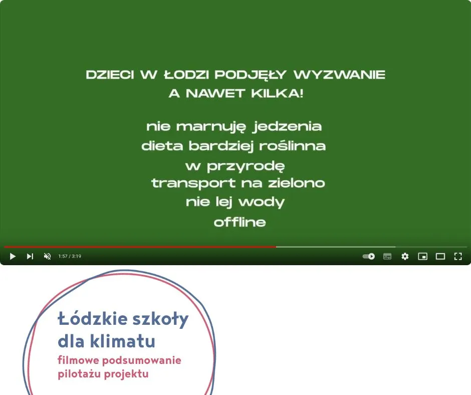 filmowe podsumowanie pilotażu projektu